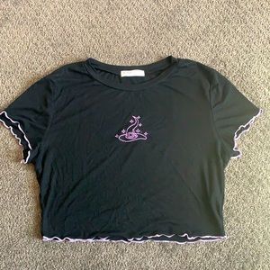 Witch hat crop top